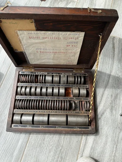 Collection of vintage precision engineering tools — photo 2